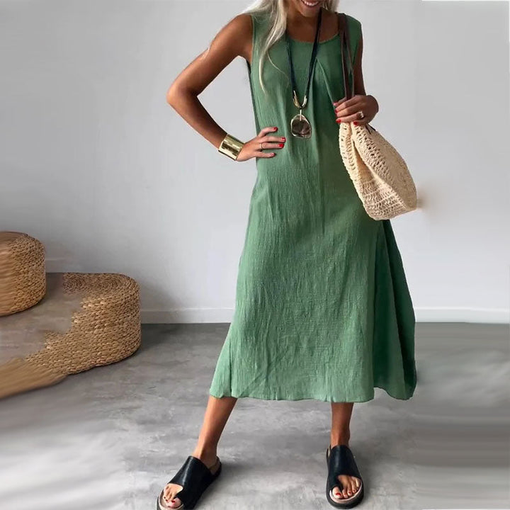 Melindrah - Casual Summer Dress with Pocket Detail
