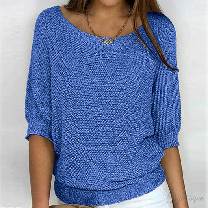 Seraphina - Cozy Crew Neck Sweater