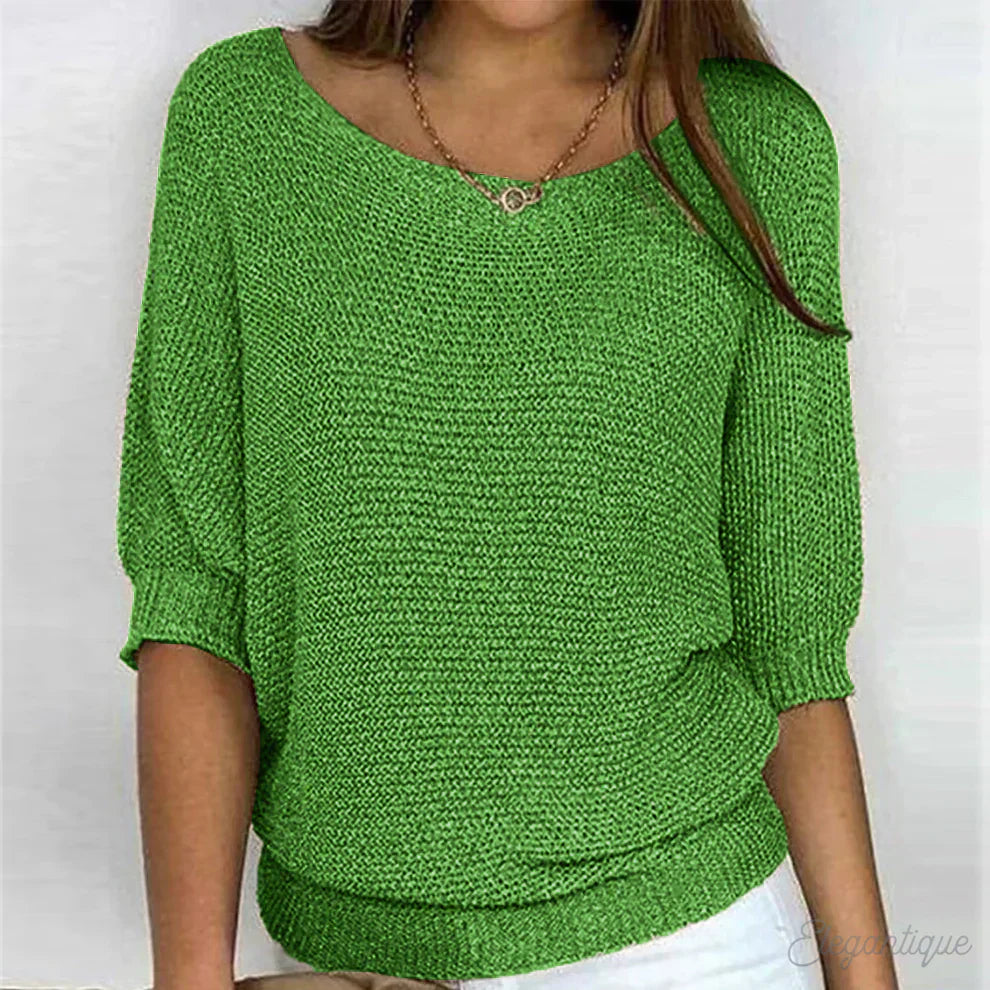 Seraphina - Cozy Crew Neck Sweater