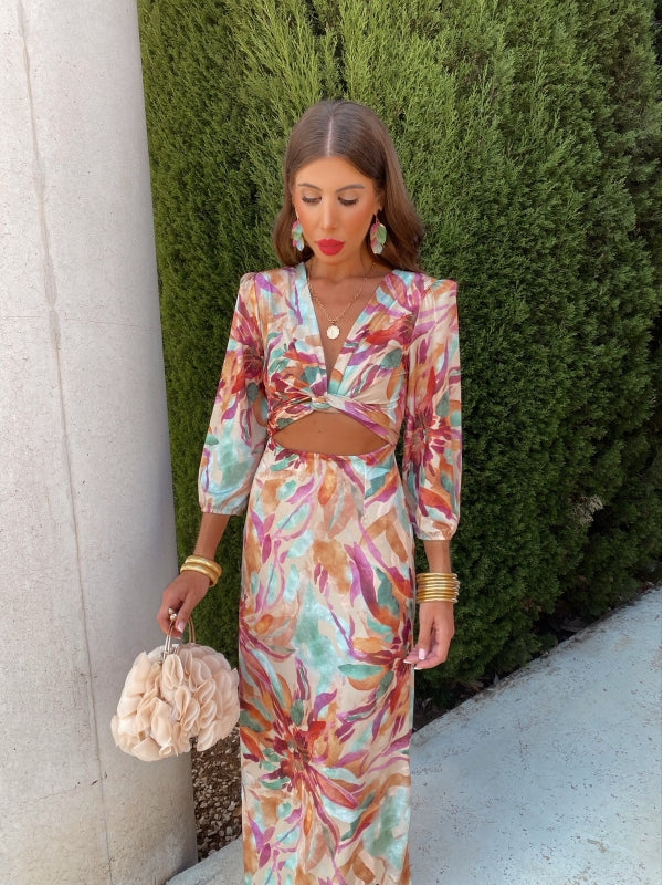 Tahliah - Elegant Dress with Cut-Out
