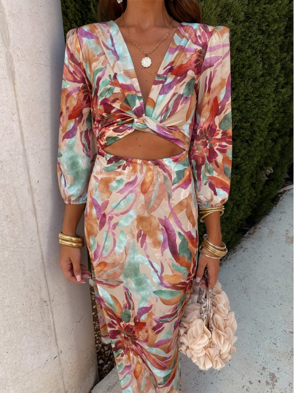Tahliah - Elegant Dress with Cut-Out